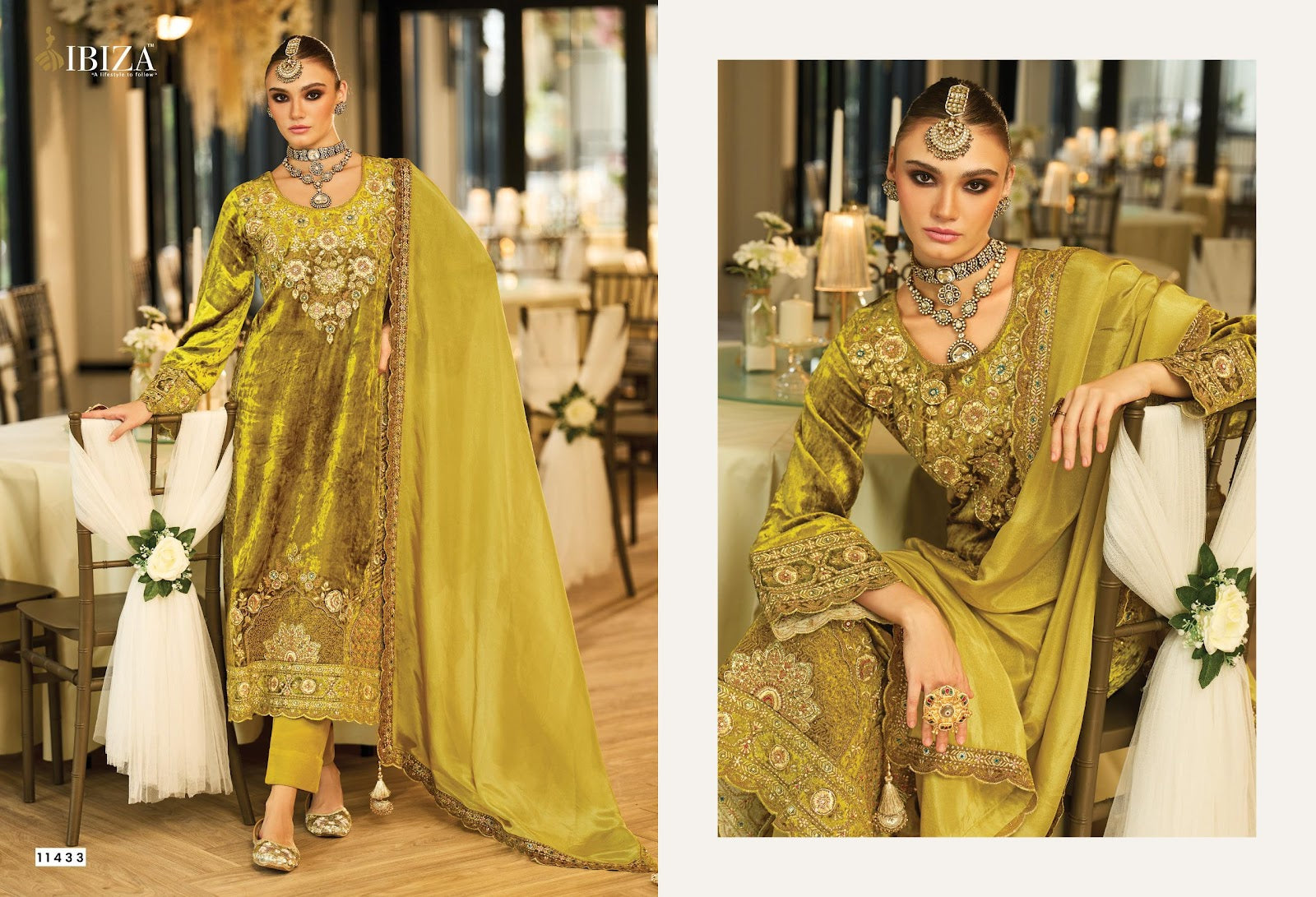 Aylin Ibiza Velvet Suits Wholesaler