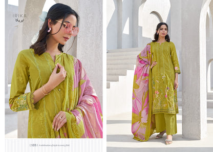 Ayliz Irika Cotton Cambric Plazzo Style Suits Wholesale Price