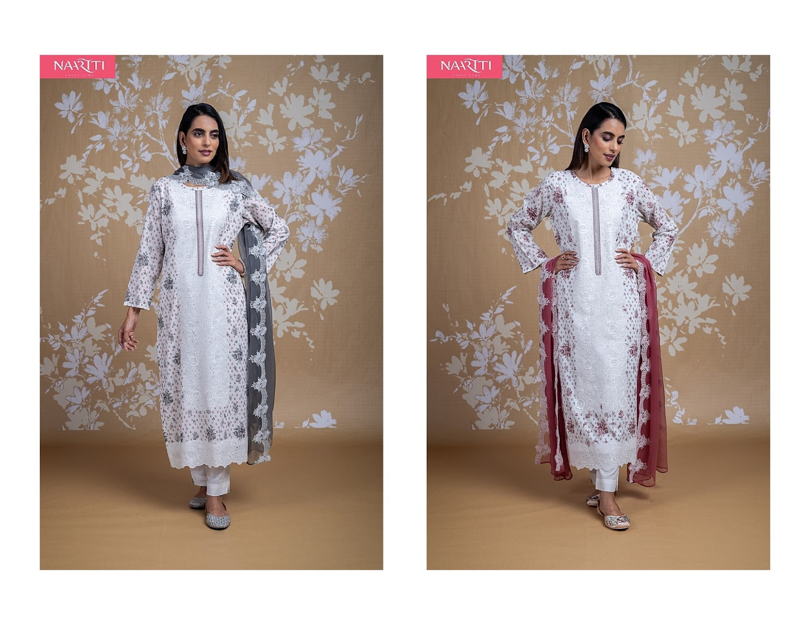 Ayomi Naariti Pure Cotton Pant Style Suits Supplier Gujarat