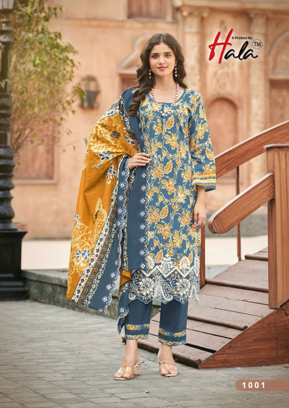 Ayra Vol 1 Hala Pure Cotton Karachi Salwar Suits Manufacturer India