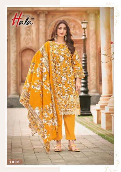Ayra Vol 1 Hala Pure Cotton Karachi Salwar Suits Manufacturer India