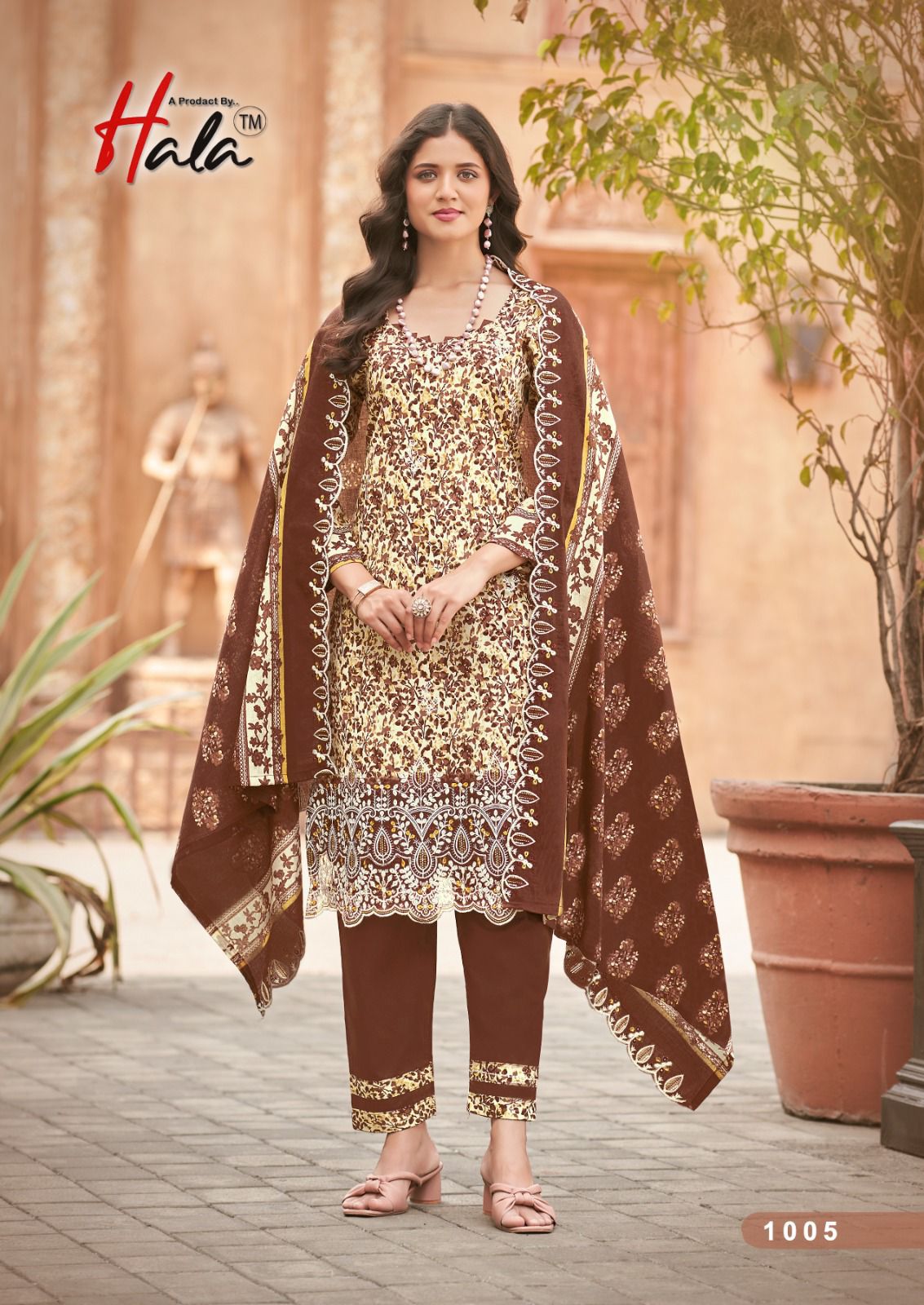 Ayra Vol 1 Hala Pure Cotton Karachi Salwar Suits Manufacturer India