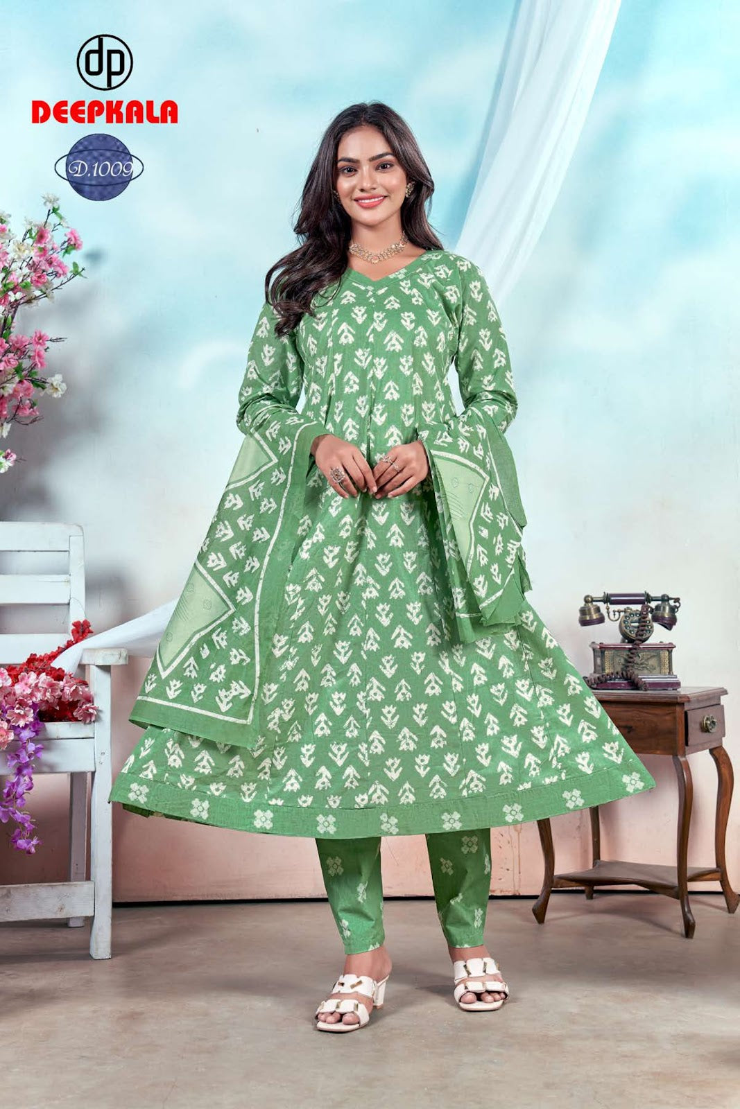Aysha Vol 1 Deepkala Cotton Readymade Anarkali Suits Wholesale Price