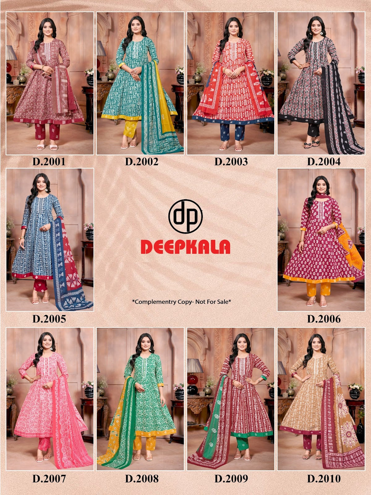 Aysha Vol 2 Deepkala Cotton Readymade Anarkali Suits Exporter Gujarat