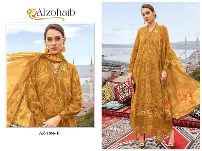 Az 1066 Bge Al Zohaib Cotton Pakistani Patch Work Suits Wholesaler Gujarat