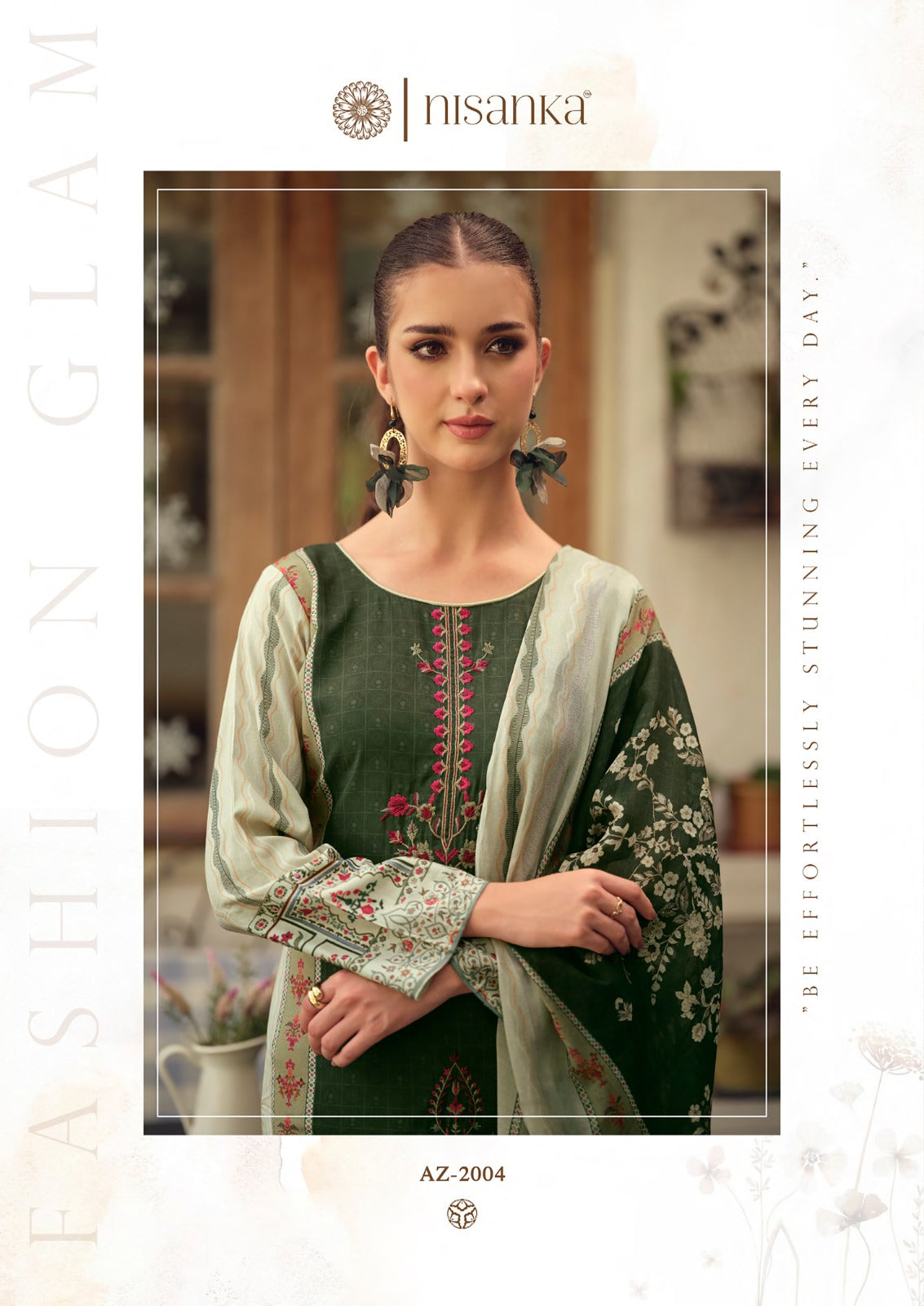Azaa Vol 4 Nisanka Viscose Karachi Salwar Suits Manufacturer India
