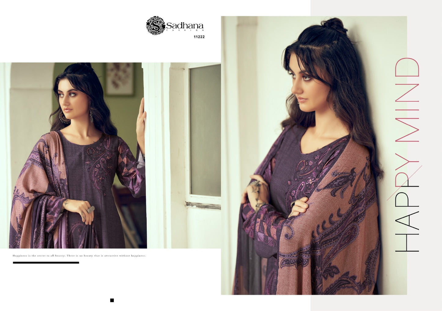 Azara Sadhana Viscose Pashmina Suits Wholesale