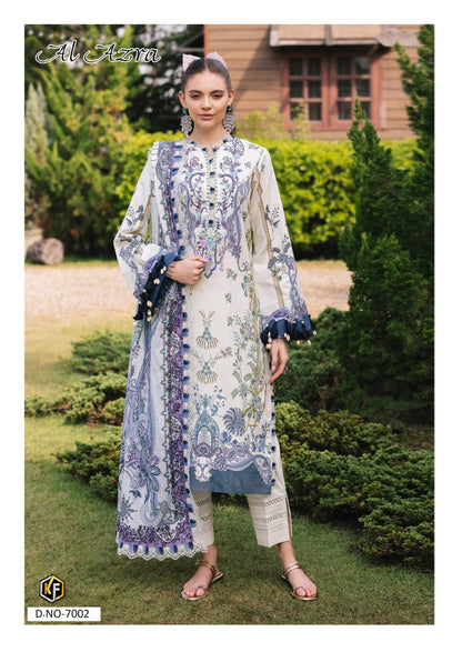 Azara Vol 7 Keval Fab Heavy Cotton Karachi Salwar Suits Manufacturer Gujarat