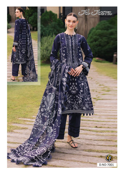 Azara Vol 7 Keval Fab Heavy Cotton Karachi Salwar Suits Manufacturer Gujarat