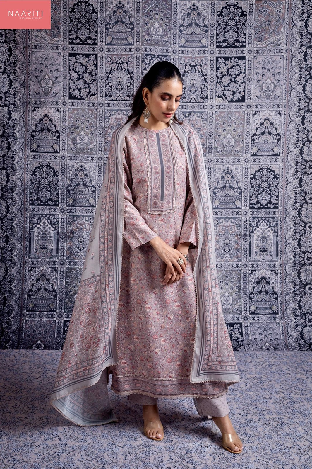 Azaria Naariti Pashmina Suits Supplier