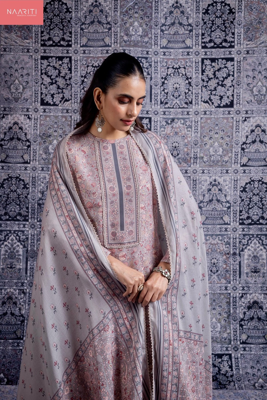 Azaria Naariti Pashmina Suits Supplier