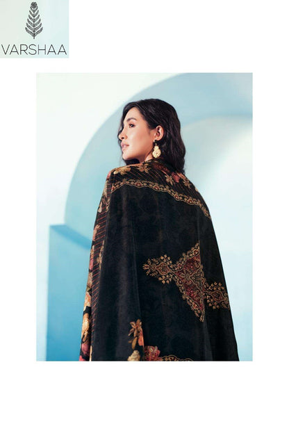 Azha Varshaa Viscose Muslin Pant Style Suits Wholesale Rate