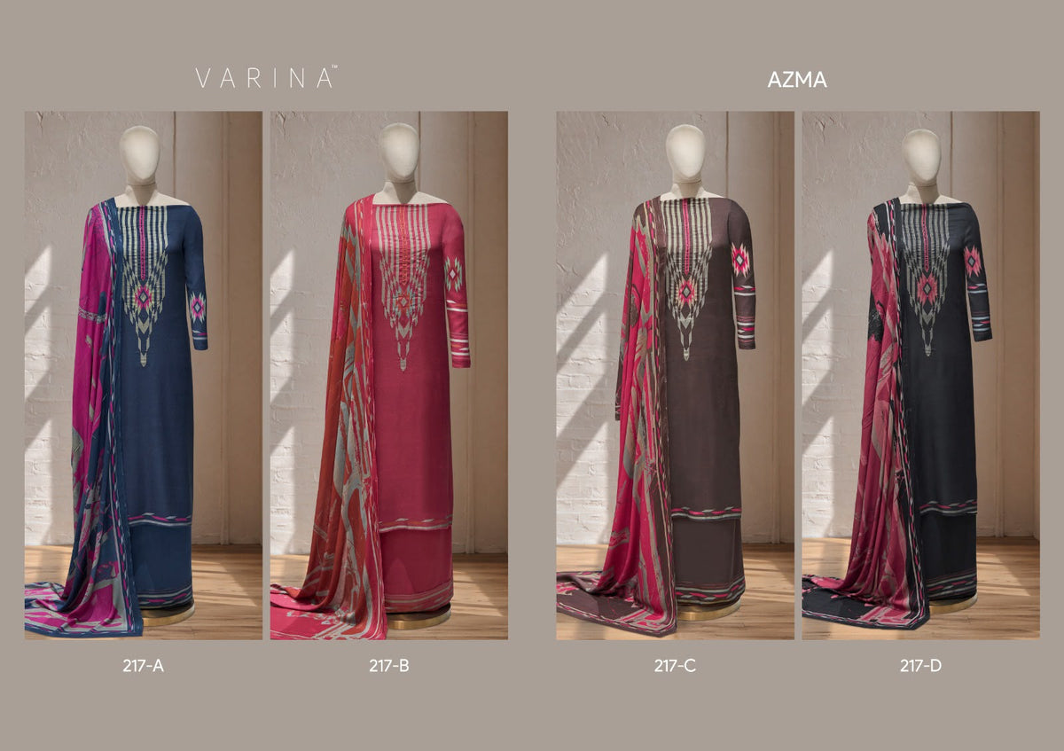Azma Varina Pashmina Suits Manufacturer India