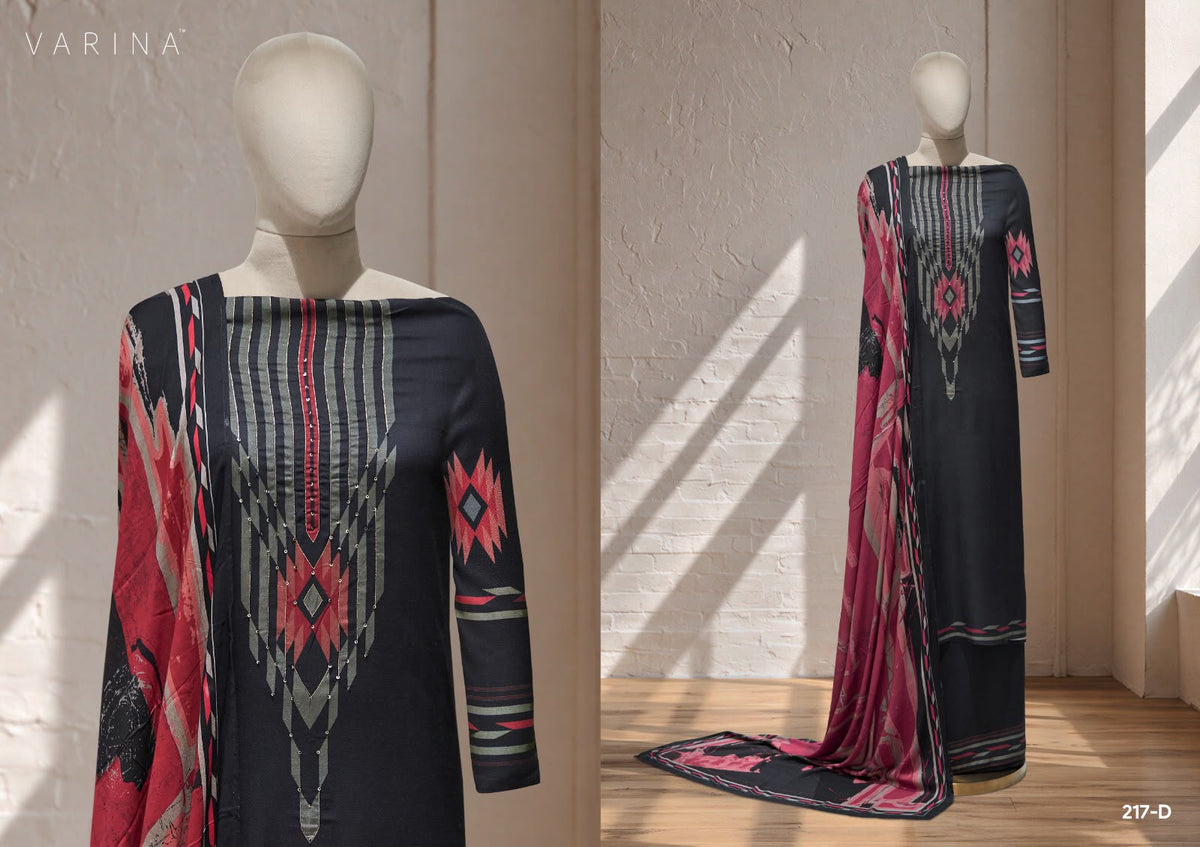 Azma Varina Pashmina Suits Manufacturer India