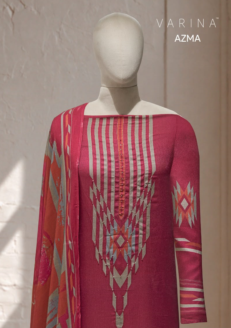 Azma Varina Pashmina Suits Manufacturer India