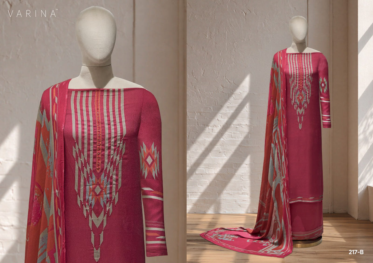 Azma Varina Pashmina Suits Manufacturer India