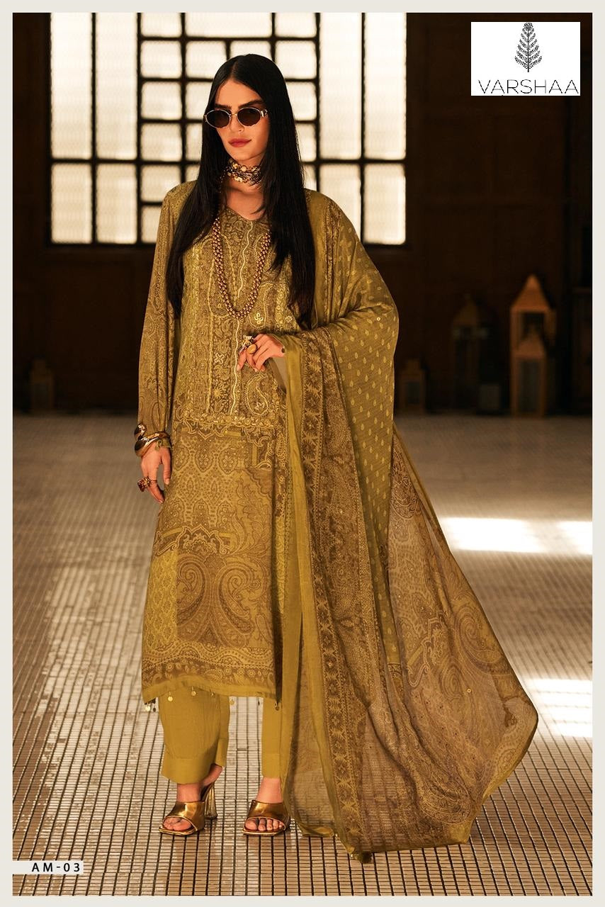 Azmera Varshaa Pant Style Suits Supplier Gujarat