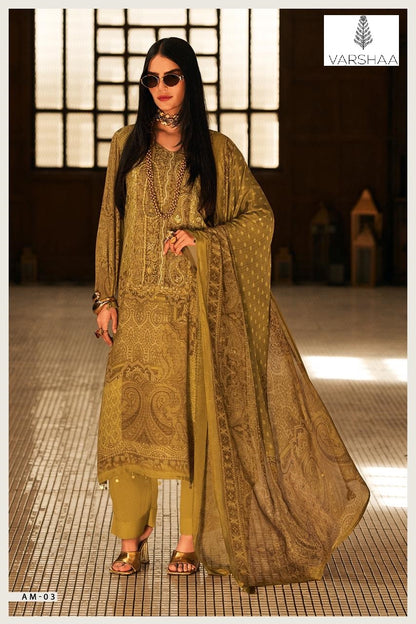 Azmera Varshaa Pant Style Suits Supplier Gujarat