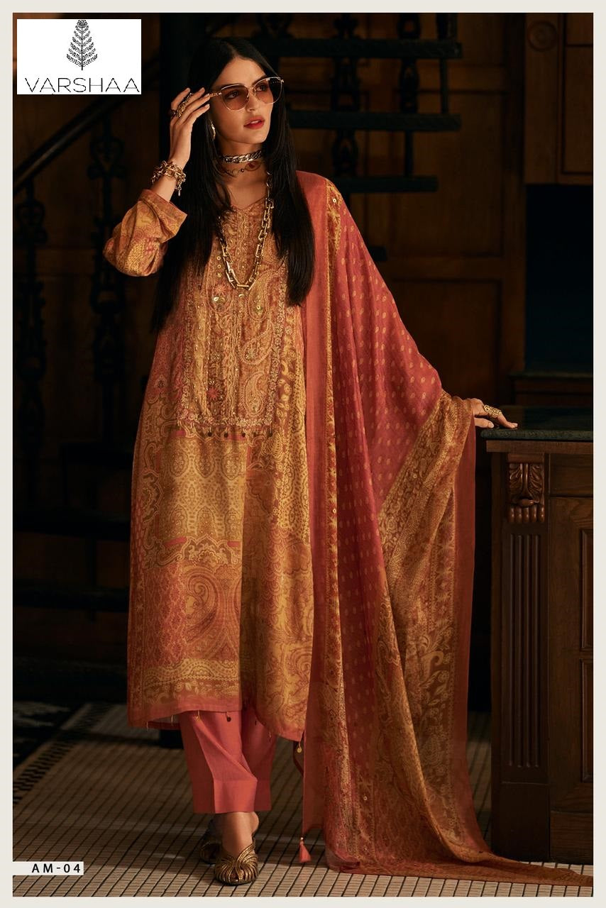 Azmera Varshaa Pant Style Suits Supplier Gujarat
