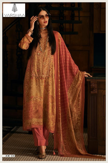 Azmera Varshaa Pant Style Suits Supplier Gujarat