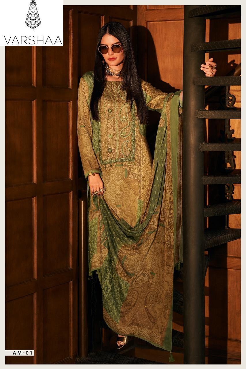 Azmera Varshaa Pant Style Suits Supplier Gujarat