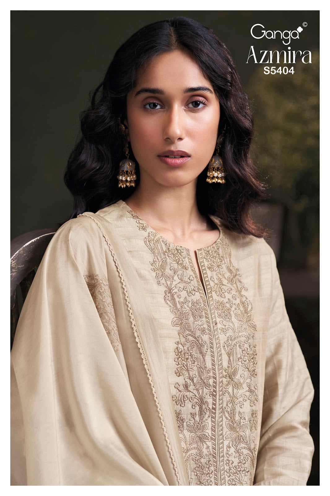Azmira S5404 Ganga Raw Silk Pant Style Suits Wholesaler Gujarat