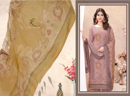 Azorte Rakhi Fashion Viscose Pant Style Suits Supplier