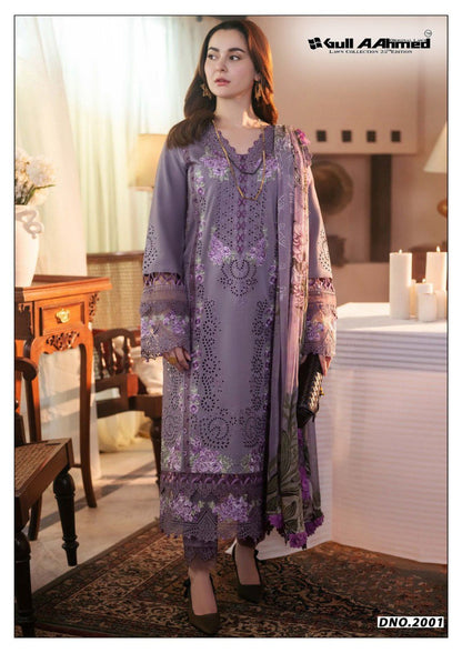 Azure Vol 2 Luxury Lawn Collection Gul Ahmed Gpo Karachi Readymade Suits Manufacturer India