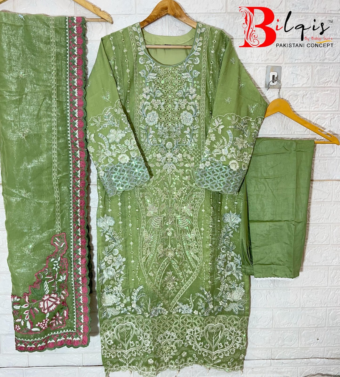 B 169 Bilqis Pakistani Readymade Suits Exporter