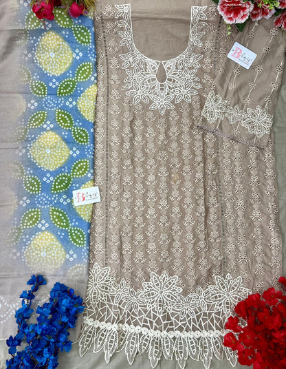 B 189Abcd Bilqis Lawn Cotton Pakistani Salwar Suits Supplier Gujarat