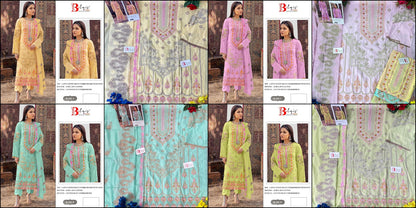 B 192 Bilqis Lawn Cotton Pakistani Salwar Suits Manufacturer India