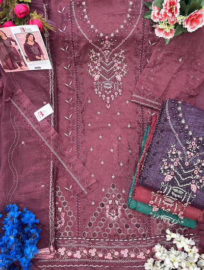 B 218 Bilqis Pakistani Salwar Suits Wholesaler