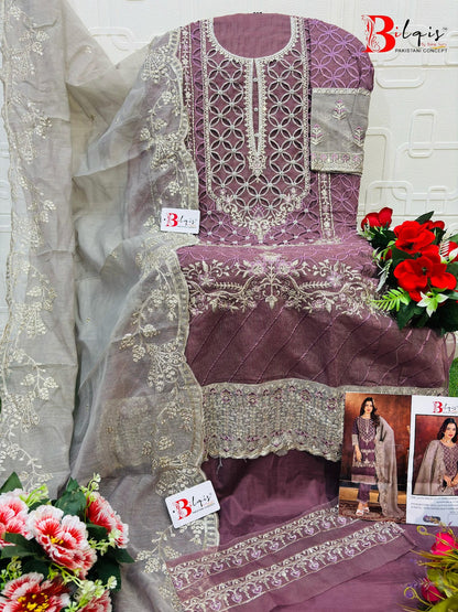 B 219 Bilqis Pakistani Salwar Suits Wholesaler Gujarat