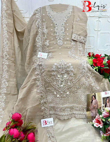 B 230 Bilqis Pakistani Salwar Suits Wholesaler