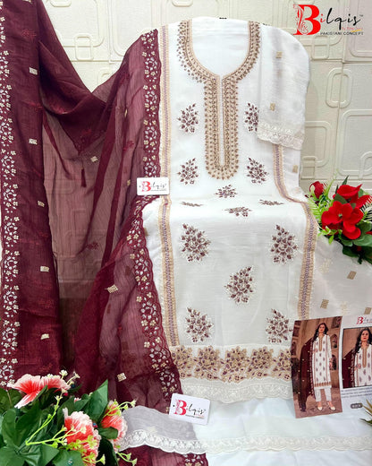 B 237 A To D Bilqis Pakistani Salwar Suits Wholesale Rate