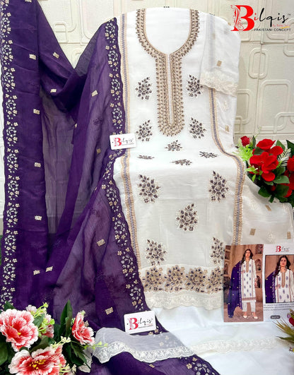 B 237 A To D Bilqis Pakistani Salwar Suits Wholesale Rate