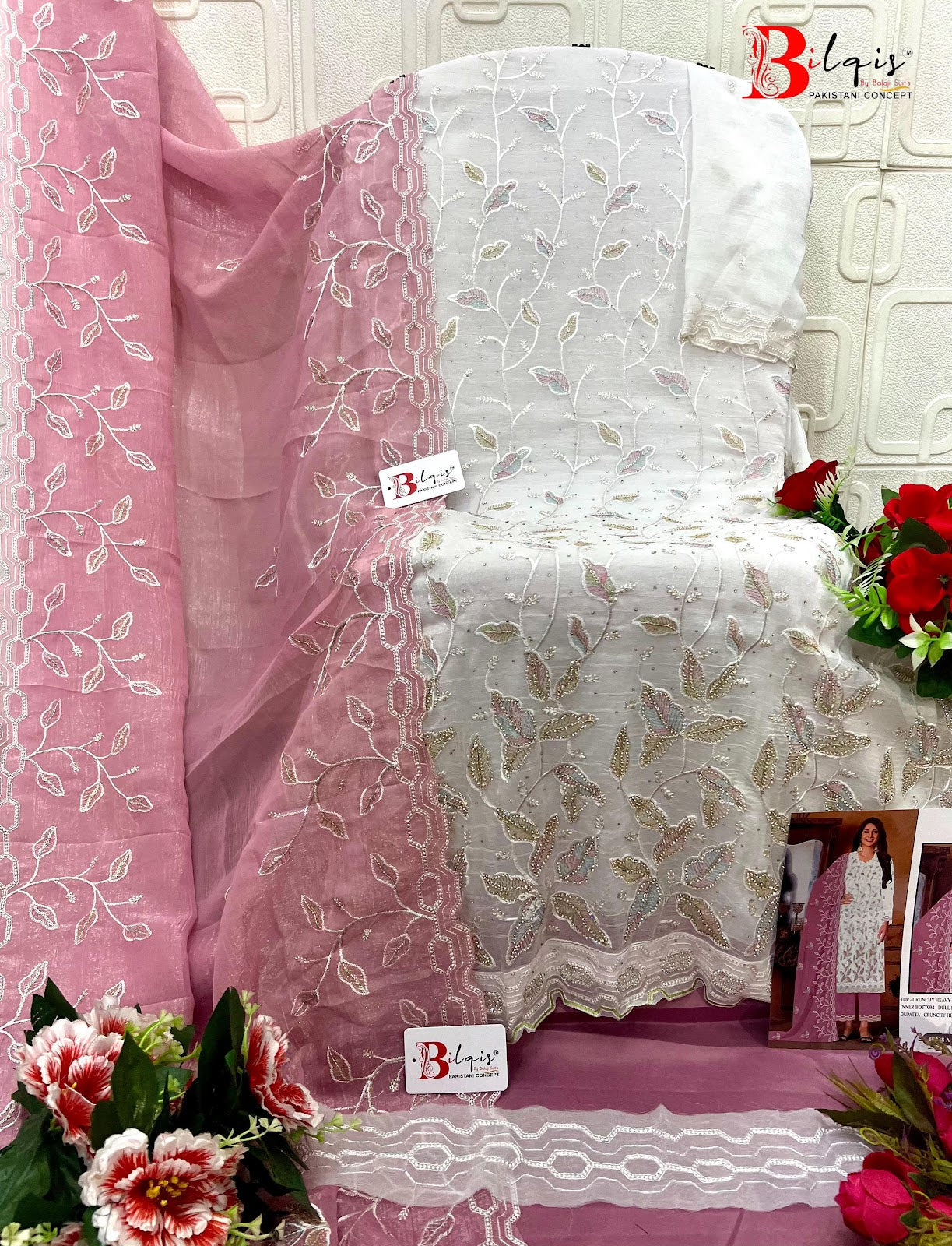 B 238 A To D Bilqis Pakistani Salwar Suits Manufacturer