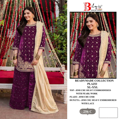 B 256 Bilqis Jimmy Choo Pakistani Readymade Suits Wholesaler Gujarat