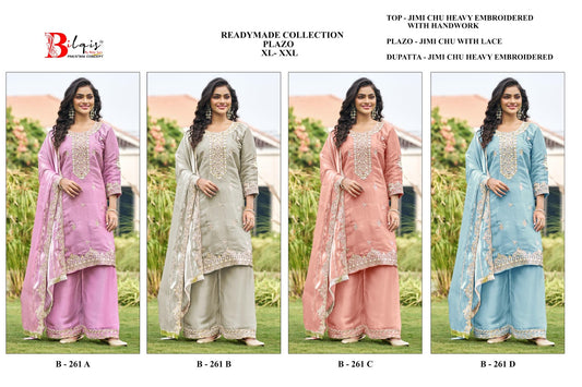 B 261 Bilqis Jimmy Choo Pakistani Readymade Suits Supplier