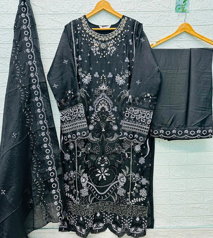 B 274 A To D Bilqis Chiffon Pakistani Readymade Suits Wholesale Price