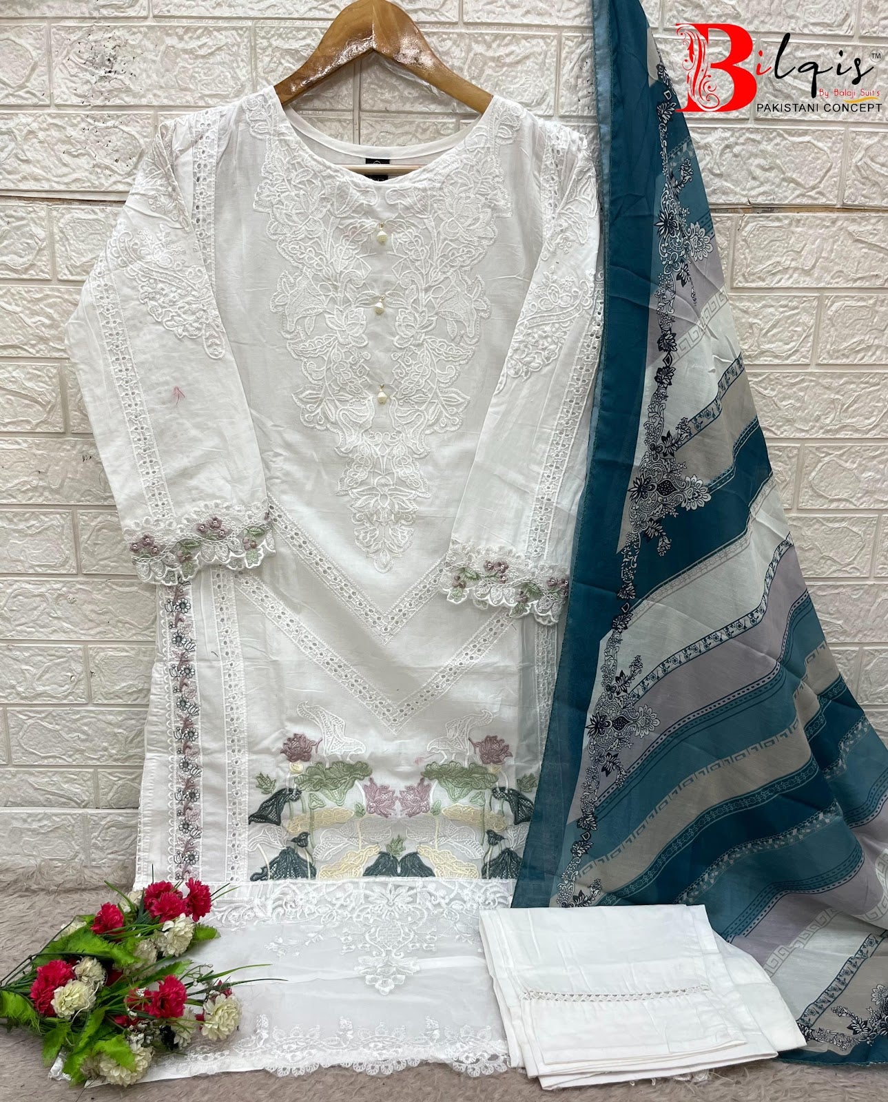 B 80 Bilqis Lawn Cotton Pakistani Readymade Suits Manufacturer Ahmedabad