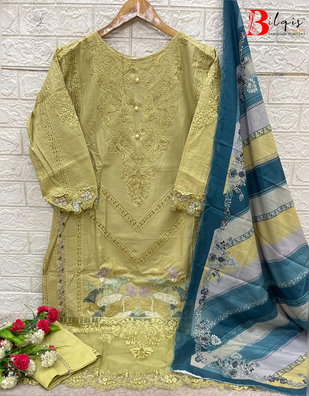 B 80 Bilqis Lawn Cotton Pakistani Readymade Suits Manufacturer Ahmedabad