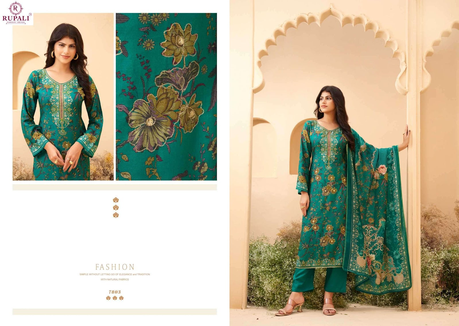 Baani Rupali Muslin Pant Style Suits Exporter Ahmedabad