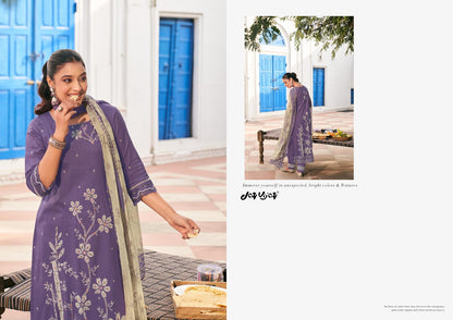 Baato Baato Main Jay Vijay Cotton Pant Style Suits Manufacturer Gujarat