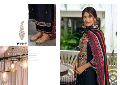 Baavri Jay Vijay Premium Bemberg Pant Style Suits Wholesale Price