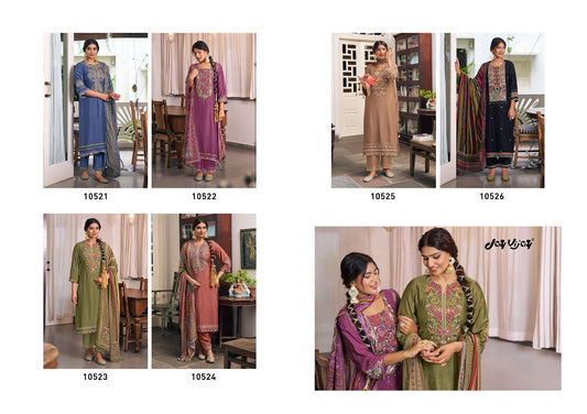 Baavri Jay Vijay Premium Bemberg Pant Style Suits Wholesale Price