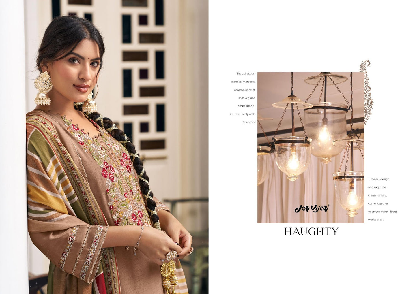 Baavri Jay Vijay Premium Bemberg Pant Style Suits Wholesale Price