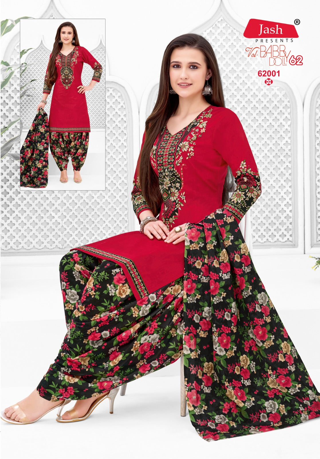 Babby Doll Vol 62 Jash Cotton Dress Material Wholesale Price