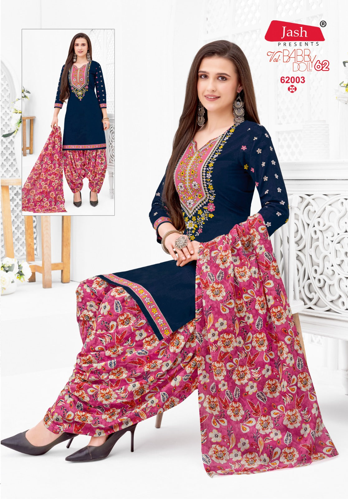 Babby Doll Vol 62 Jash Cotton Dress Material Wholesale Price