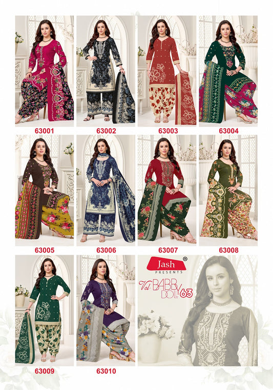 Babby Doll Vol 63 Jash Cotton Dress Material Supplier